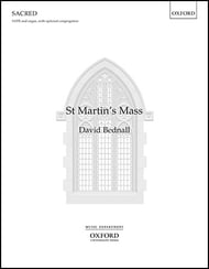 St Martin's Mass SATB Choral Score cover